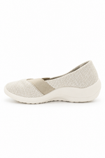 Acadia Seashell - Printed Lytech Slip-On - Sahara