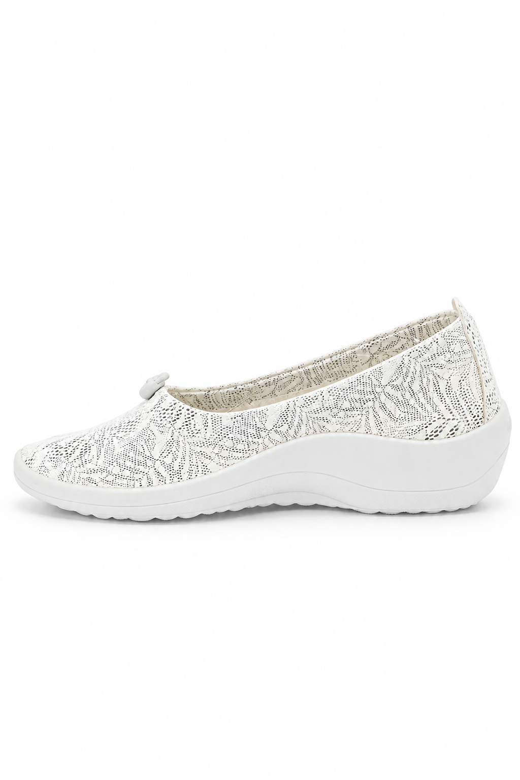 Cabrera Palm - Lytech Ballerina Flat - White
