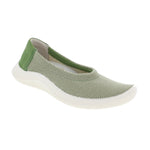 Thetis - Knit Slip-On Ballerina - Green Earth