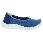 Thetis - Knit Slip-On Ballerina - Blue