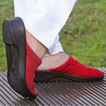 Light - Knit Open-Back Mule