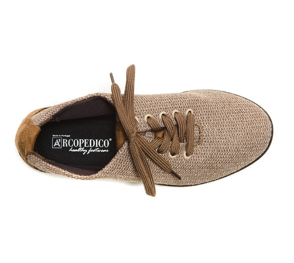 Net 3 - Knit Oxford Sneaker - Taupe