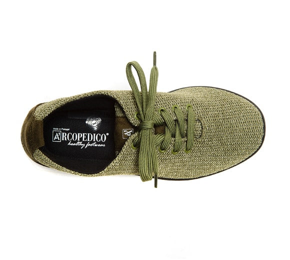 Net 3 - Knit Oxford Sneaker - Khaki