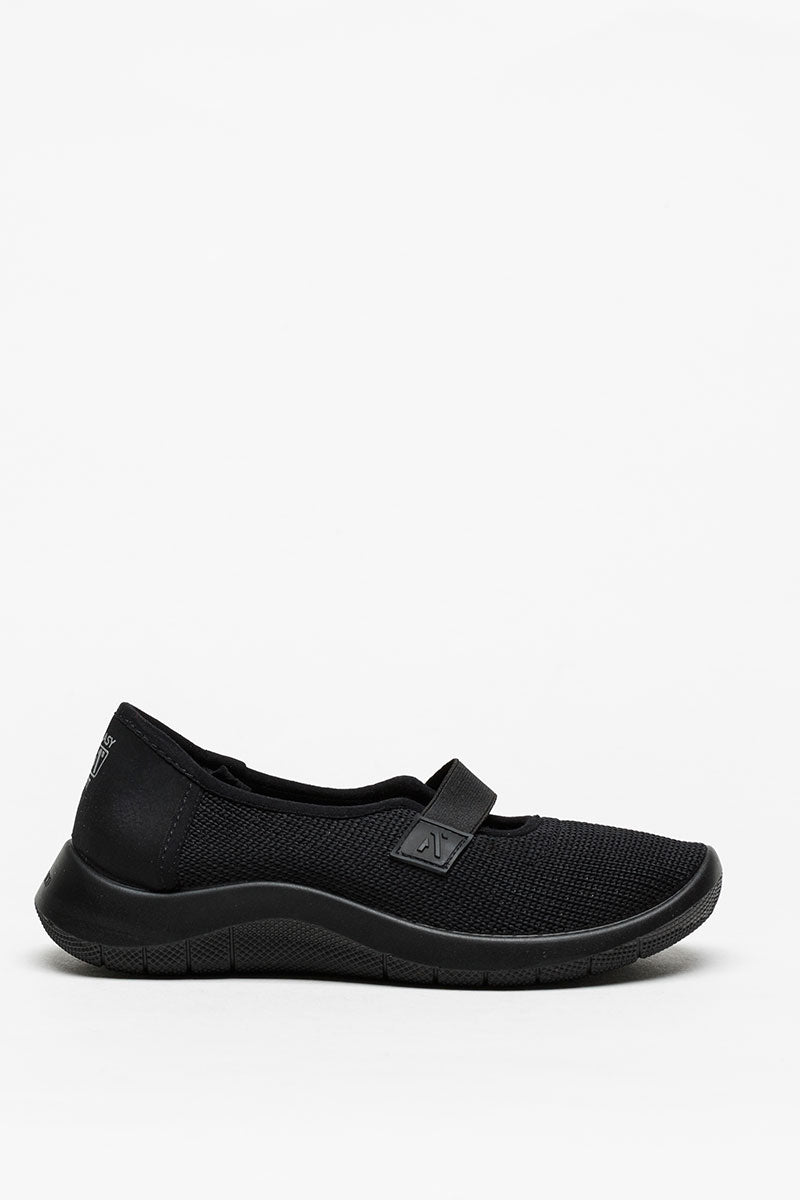 Cibele - Recycled Knit Mary Jane - Black