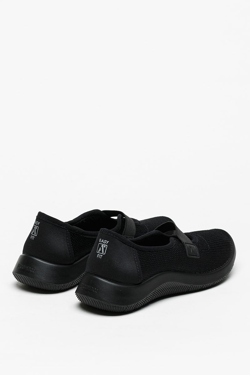Cibele - Recycled Knit Mary Jane - Black