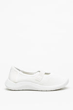 Cibele - Recycled Knit Mary Jane - White