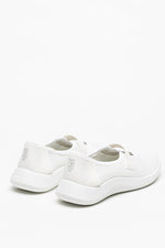 Cibele - Recycled Knit Mary Jane - White