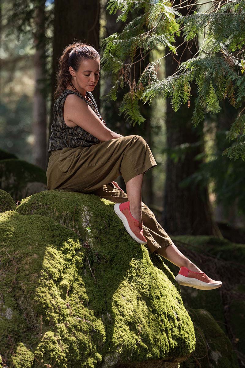 Cibele - Recycled Knit Mary Jane - Brick