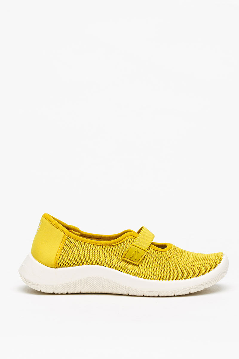 Cibele - Recycled Knit Mary Jane - Mustard