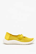 Cibele - Recycled Knit Mary Jane - Mustard