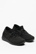 Physis - Water-Resistant Knit High-Top - Black
