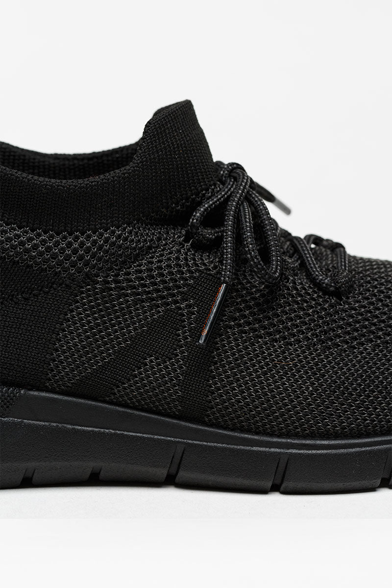 Physis - Water-Resistant Knit High-Top - Black