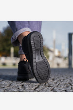Physis - Water-Resistant Knit High-Top - Black