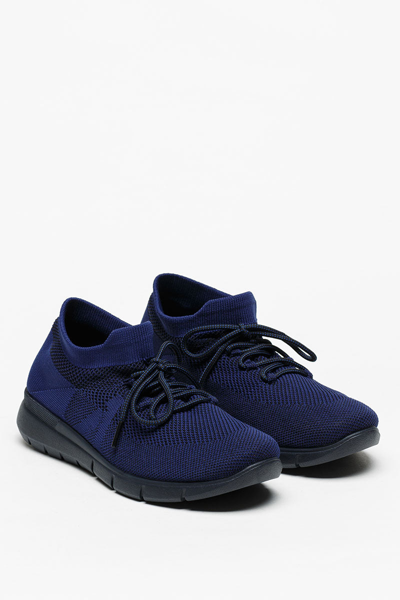 Physis - Water-Resistant Knit High-Top - Blue