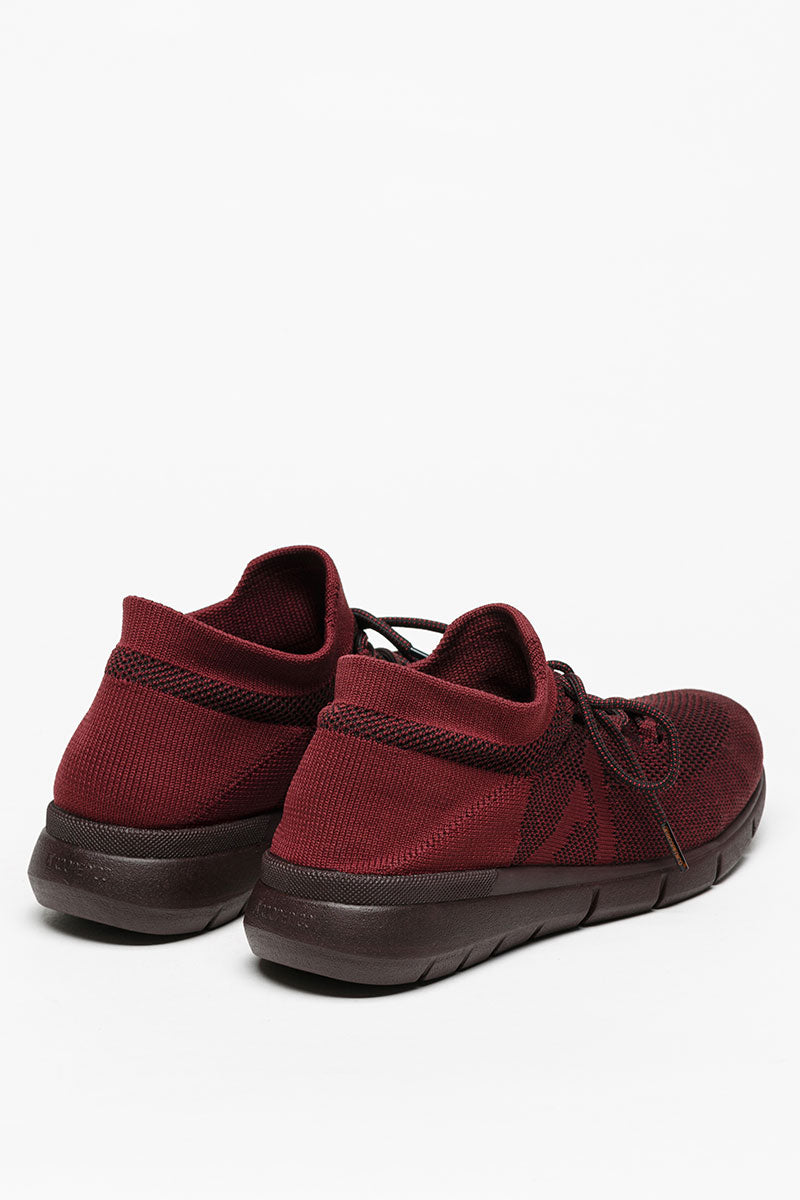 Physis - Water-Resistant Knit High-Top - Bordeaux