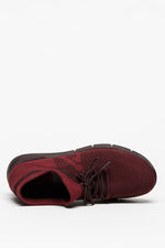 Physis - Water-Resistant Knit High-Top - Bordeaux