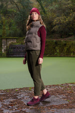 Physis - Water-Resistant Knit High-Top - Bordeaux