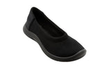 Thetis - Knit Slip-On Ballerina - Black