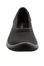 Thetis - Knit Slip-On Ballerina - Black