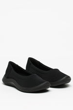 Thetis - Knit Slip-On Ballerina - Black