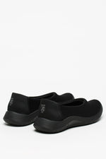 Thetis - Knit Slip-On Ballerina - Black