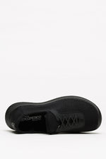 Ocean - Eco Knit Lace-Up Sneaker - Black