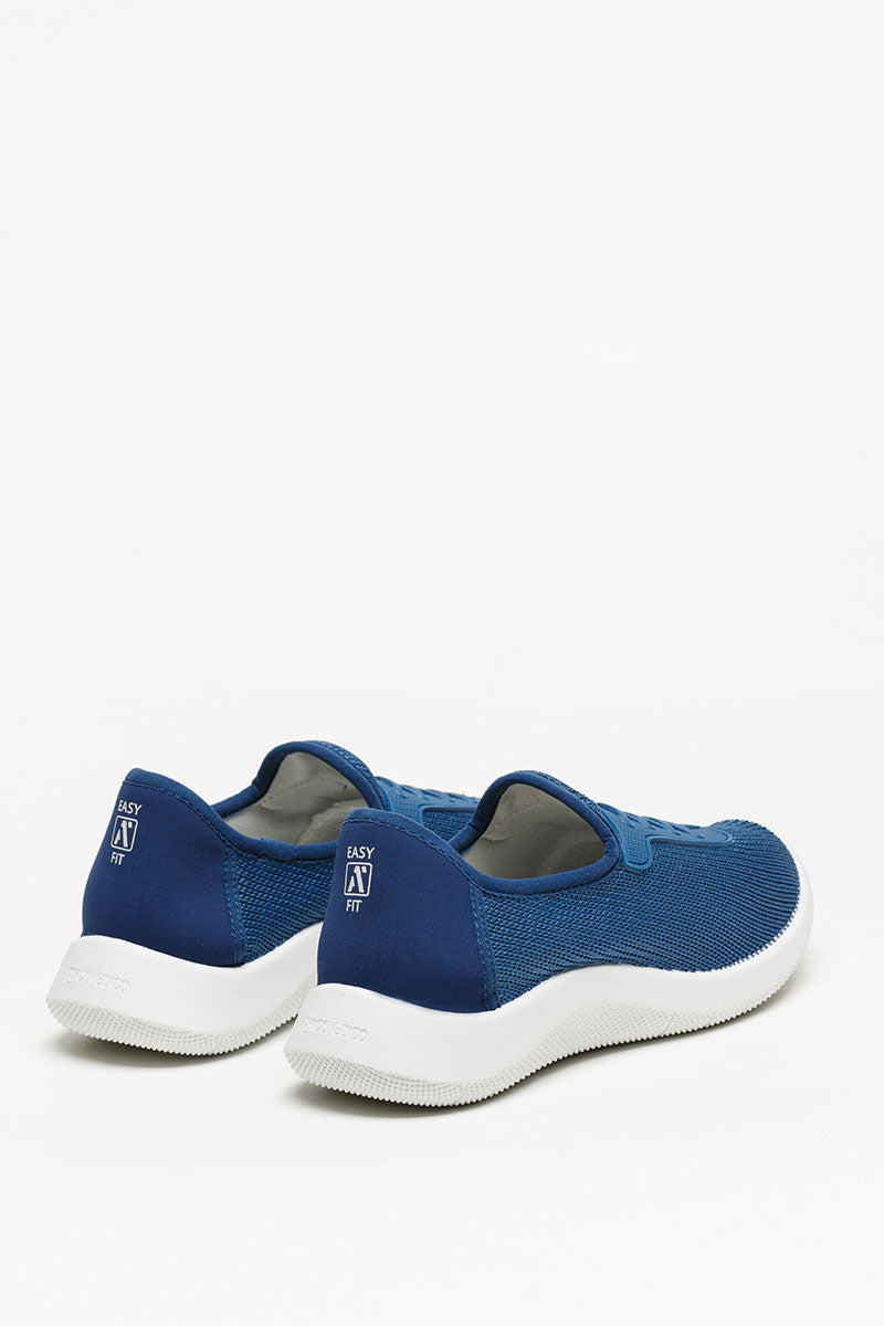 Ocean - Eco Knit Lace-Up Sneaker - Blue
