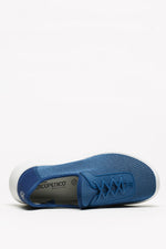 Ocean - Eco Knit Lace-Up Sneaker - Blue