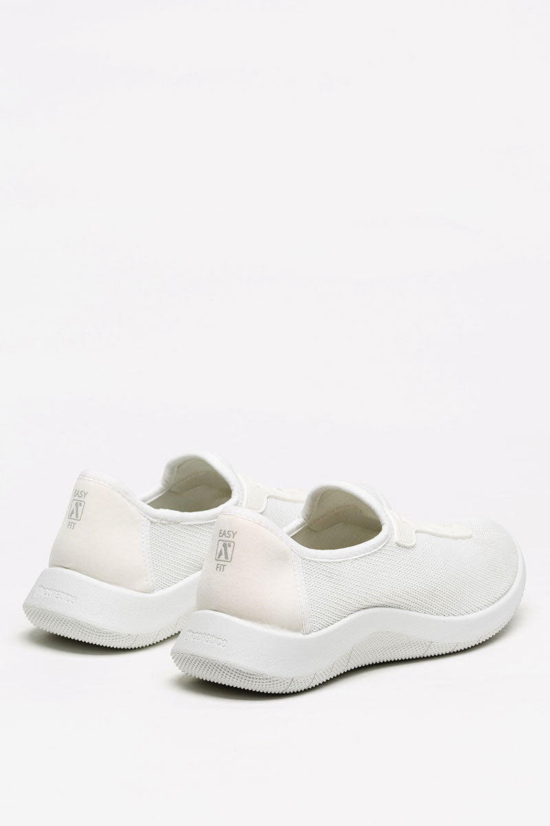 Ocean - Eco Knit Lace-Up Sneaker - White