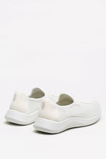 Ocean - Eco Knit Lace-Up Sneaker - White