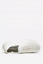 Ocean - Eco Knit Lace-Up Sneaker - White