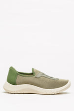 Ocean - Eco Knit Lace-Up Sneaker - Green Earth