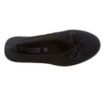Lyla Sport - Knit Bow-Detail Flat - Titanium