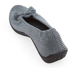 Lyla Sport - Knit Bow-Detail Flat - Titanium