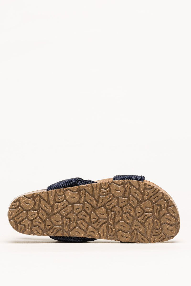 Murray - Knit Cork Sandal - Navy