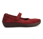 L18 - Lytech Quilted Mary Jane - Burgundy