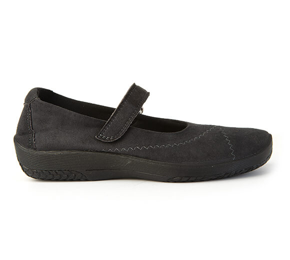L18 - Lytech Quilted Mary Jane - Anthracite