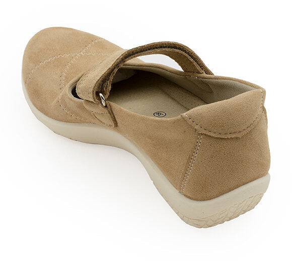 L18 - Lytech Quilted Mary Jane - Taupe