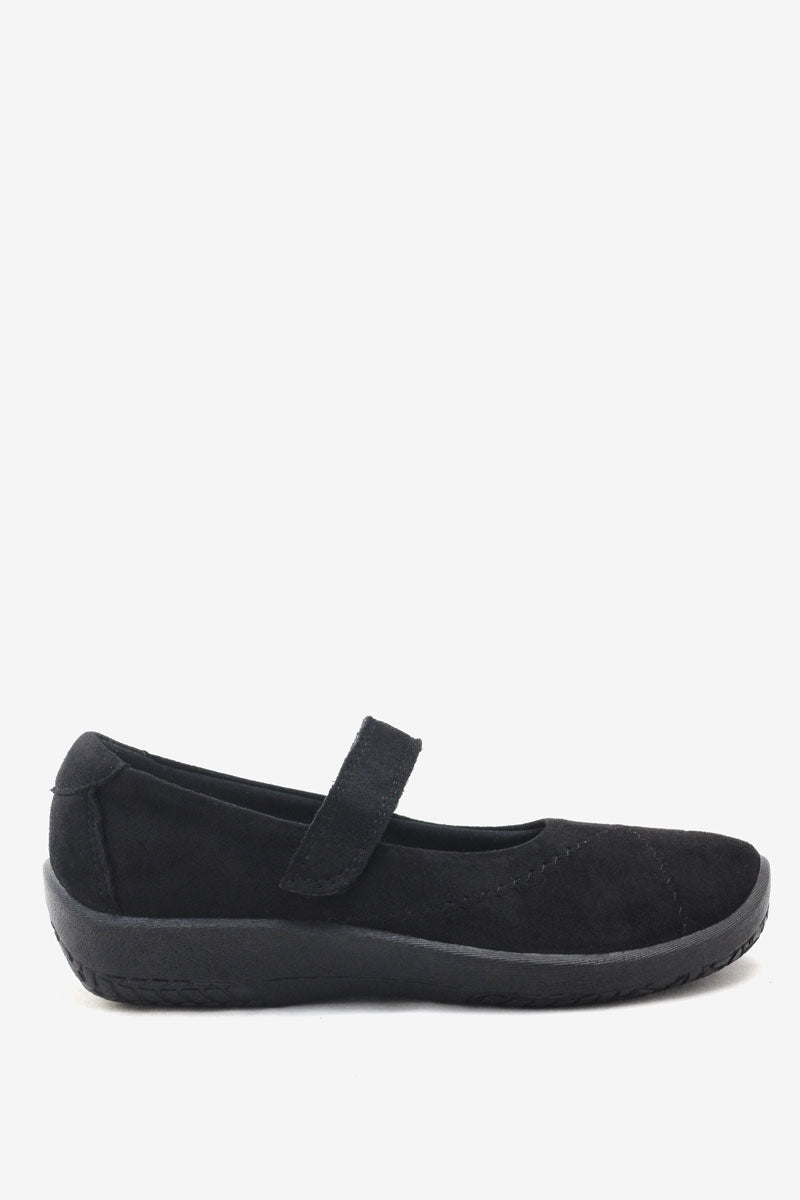 L18 - Lytech Quilted Mary Jane - Black