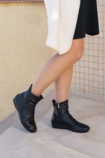 L19 - Scrunch Lytech Bootie - Black Creative