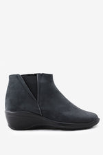 Luana - Lytech Faux Suede Bootie - Anthracite