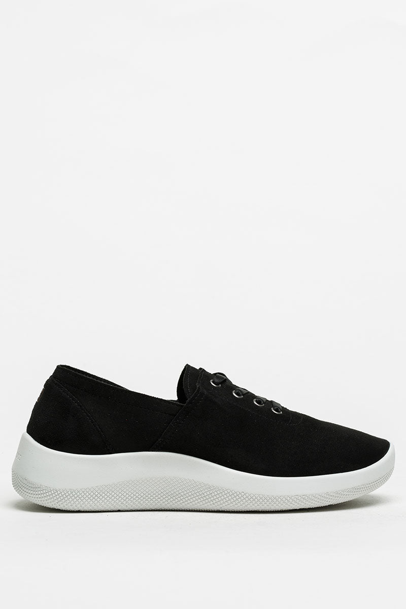 Yosemite - Lace-Up Comfort Sneaker - Black