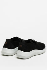 Yosemite - Lace-Up Comfort Sneaker - Black