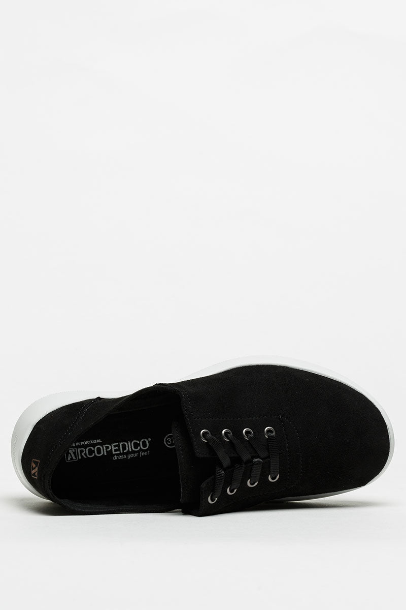 Yosemite - Lace-Up Comfort Sneaker - Black