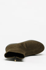 Jasper A - Embossed Limited Edition Bootie - Olive