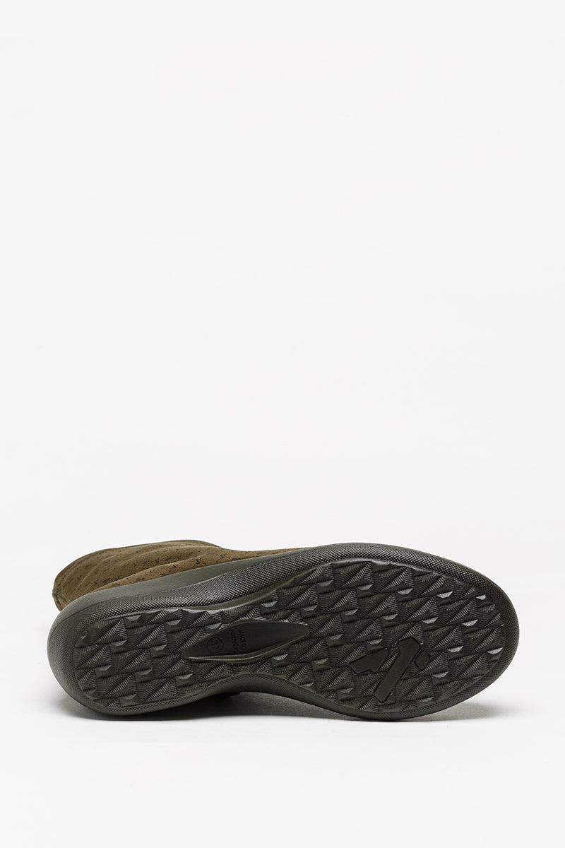 Jasper A - Embossed Limited Edition Bootie - Olive
