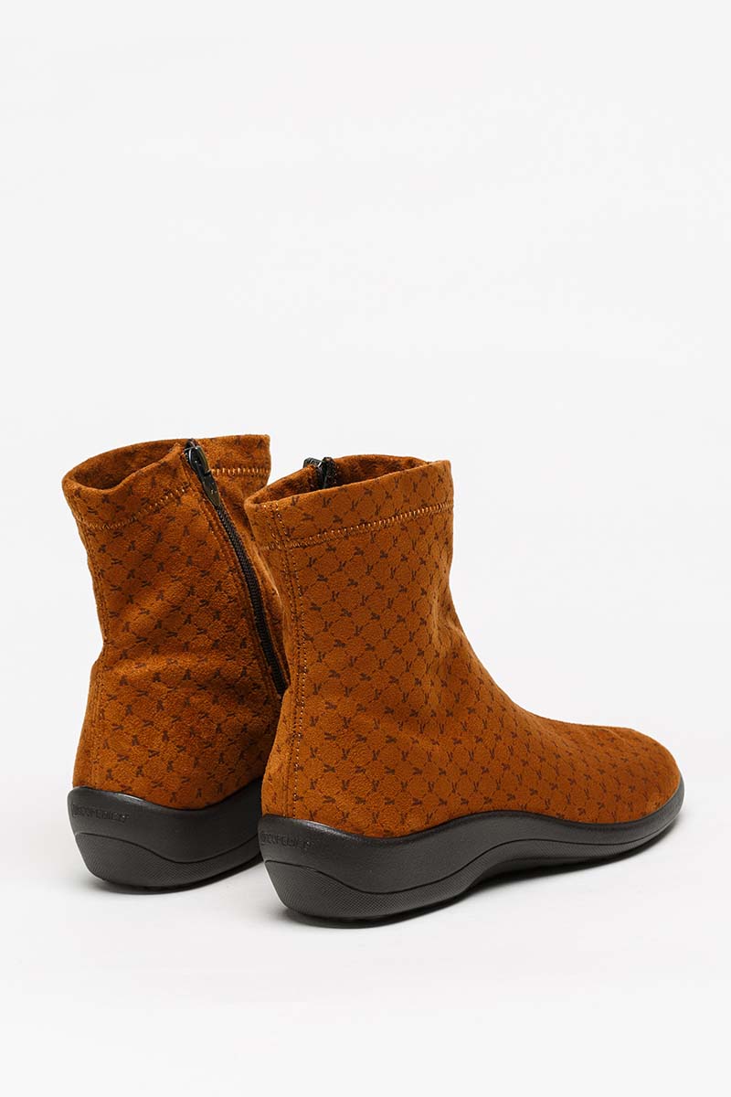 Jasper A - Embossed Limited Edition Bootie - Canela