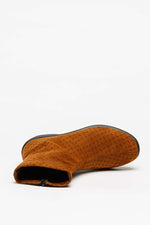 Jasper A - Embossed Limited Edition Bootie - Canela