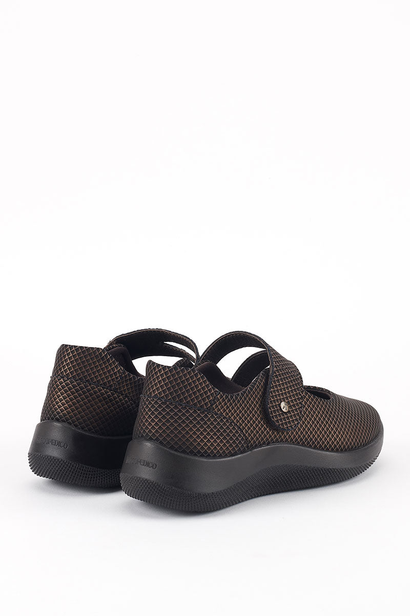 Nahanni – Lytech Mary Jane – Print Brown