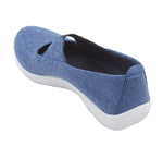 Leina - Lytech Slip-On Flat - Blue Liho